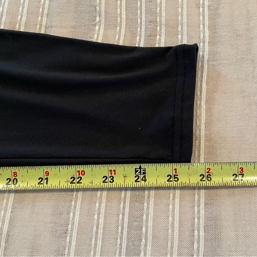 Leggings Depot Black Maternity Over The Belly Tights Leggings Medium NWT - Picture 10 of 10